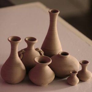 Hand thrown vases <br />Pottery Pantry